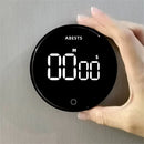 Magnetic LED Digital Timer Stopwatch Alarm Countdown Timer Rotating Volume Adjustment For Kitchen Cooking Learning