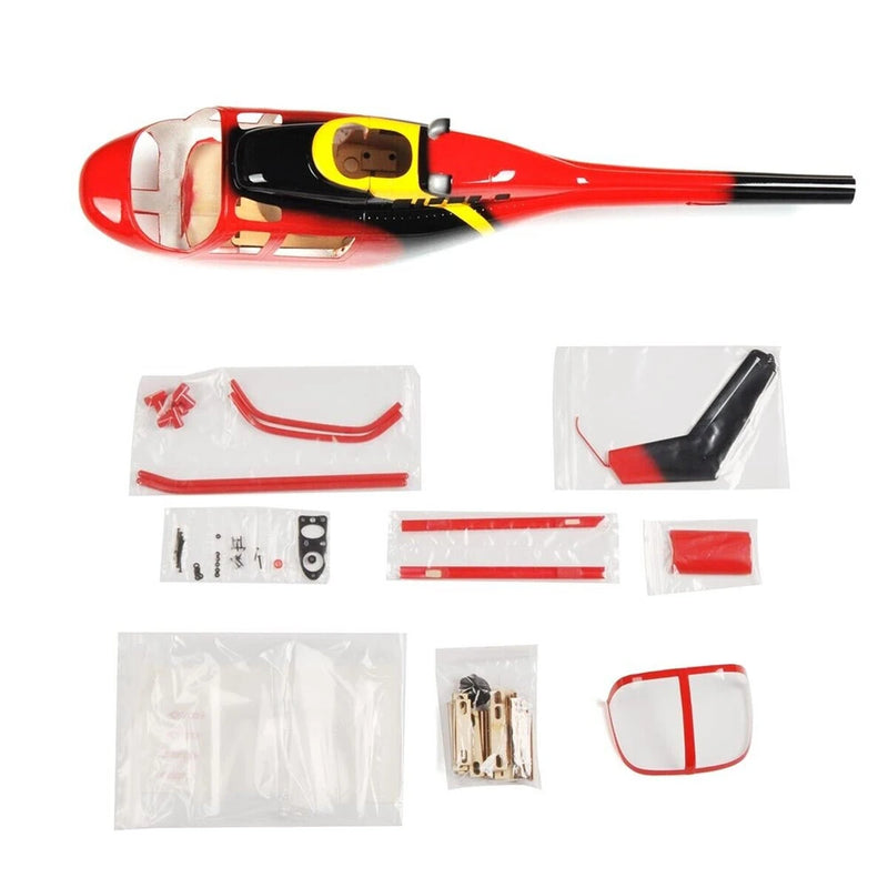 ROBAN 450 Size Bell 206 RC Helicopter Spart Part Canopy