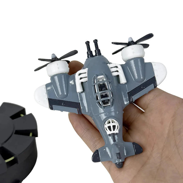 NIKOLATOY Creative Maglev Steampunk Fighter Ornaments Decorations Collection Science Discovery Toys