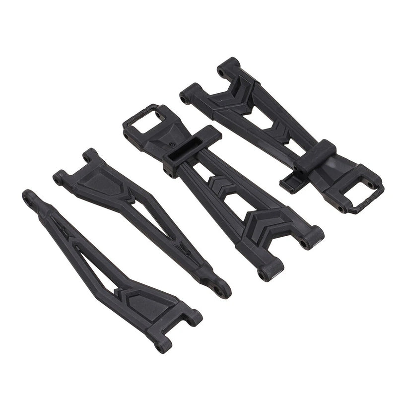 4PCS HBX 2996A 1/10 RC Car Parts Suspension Upper Lower Arm Left Right Front/Rear Vehicles Models Spare Accessories T2006T/T2007