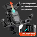 XANES 360 Rotation Adjustment 4.7''-7.0'' Shockproof Bicycle Phone Holder for Motorcycle Bike Handlebar Rearview Mirror Mount