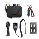 QYT KT-WP12 Mini Dual Band Mobile Radio 25W High Power 200 Channels 136-174MHz 400-470MHz VHF UHF Long Range Car Two Way Radio Transceiver