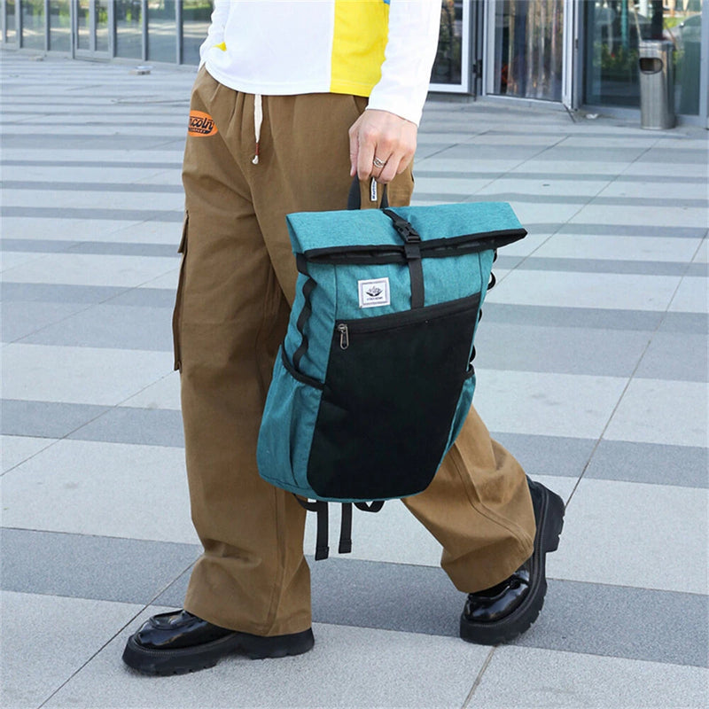 IPRee Ultralight Foldable Backpack Outdoor Travel Hiking Daypack Waterproof Leisure Climbing Camping Lightweight Backpack for Men Women School Sports Bag