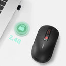 Xiaomi MIIIW Lite Wireless Mute Mouse 800/1200/1600DPI Multi-speed 2.4GHz Wireless Receiver Silent Mice