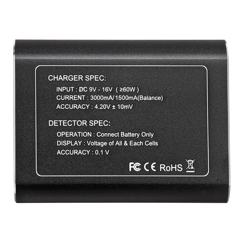 HTIRC DC-430 2-4S 3000mAh Lipo Battery Balance Charger Discharger with Display