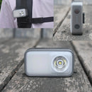Xiaomi Mijia 600lm 110m Mini Clip-on Light Multifunctional Portable Cam Picnic Cycling Fiing Outdoor Lamp Multi-mode Long Battery Life IP66 Waterproof Flashlight Suitable for Camping and Cycling Headlamp