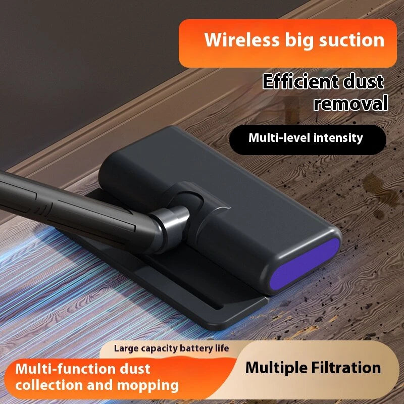 Tevorex Handheld Small Cordless Vacuum Cleaner 120W 650ml Dust Cup 15kPA Suction LED Display Portable Vacuum 2000mAh Pet Cat Hair Mopping Machine