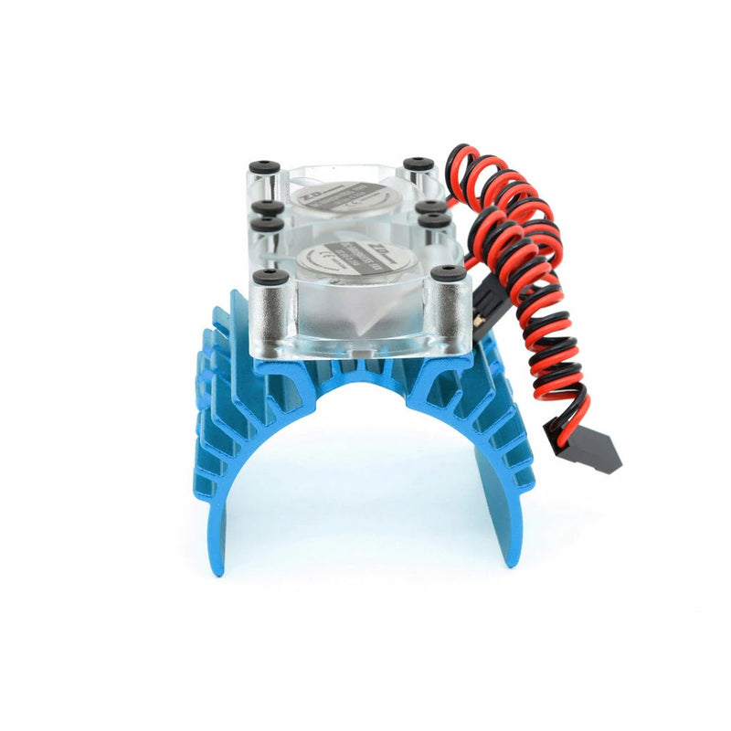 ZD Racing EX07 1/7 4WD ELECTRIC HYPERCAR Brushless RC Car Drift Double Motor Cooling Fan For Hobbywing 40 42 mm Motor8553 Vehicle Models Parts