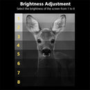 Night Vision Monocular 4-32X Zoom Infrared Telescope Digital Night Vision Scope with 1.5" TFT Screen for Hunting Wildlife Observation Camping Camera