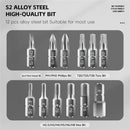 WEST BIKING Portable Bicycle Repair Tool Kit with Ratchet Wrench Tyre Lever Magnetic Screwdriver Allen Keys Multi-Tool Box