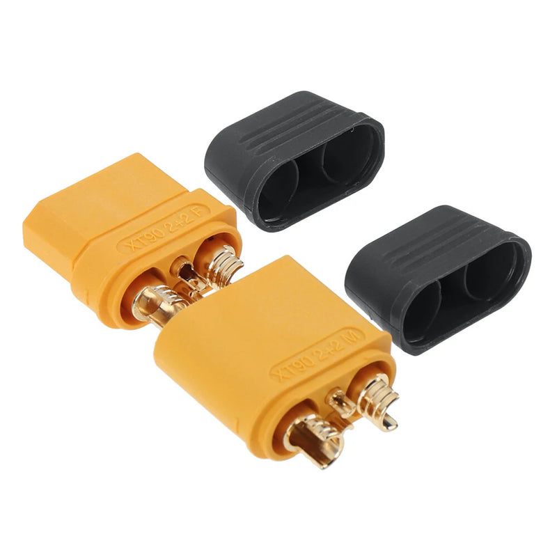 Amass Connector XT90(2+2) XT90(2+2)PW/PB Bullet Connector Wire cable Plug Male Female for FPV Drone Battery