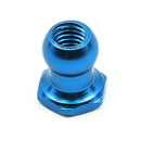 10PCS Aluminum Alloy Ball Head Nuts 5mm for TAMIYA 1/10 RC Car Vehicles Models Toys Spare Parts 53640
