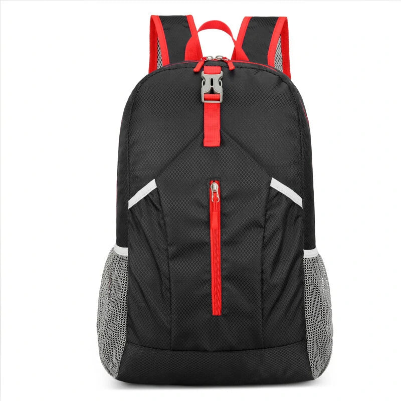 Unisex Outdoor Sports Waterproof Backpack Lightweight Foldable 25L Hiking Fitness Camping Climbing Travel Bag
