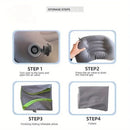 IPRee Ultralight Portable Inflatable Camping Travel Pillow Compact Ergonomic Inflating Pillows for Neck Lumbar Support Camp Hiking Equipment