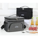 IPRee Portable Thermal Oxford Cloth Picnic Cooler with Shoulder Strap, Waterproof, Heat and Cold Preservation, Ideal for Outdoor Camping