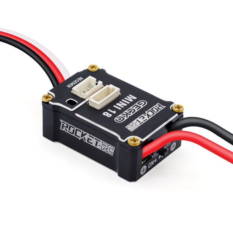 Surpass Hobby ROCKET RC GECKO MINI 2030 3500KV Sensored Brushless Motor & 30A ESC for Trx4m FCX18 FX118 1/18 Rock Crawler Remote Control Cars Vehicles Models Parts