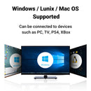 JEYI 2.5" Hard Drive Enclosure Clearly Case USB 10Gbps to SATA III/II/I External Hard Disk Case for 9.5/7mm HDD SSD Support UASP