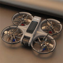 X226 WiFi FPV with Goggles Glasses / 5.9inch LCD Screen Controller HD Dual Camera Electrically Adjustable Optical Flow Hover Circle Protection LED Light Brushless 2.4G 4CH 6-Axis Remote Control Toys RC Drone Quadcopter RTF