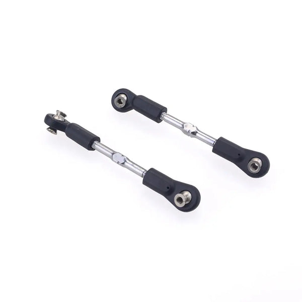 2PCS ZD Racing 8124 Metal 75-85mm Steering Rod for 9116 08427 1/8 Rc Car Model Parts
