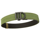 TUSHI 120cm Length Fashion Automatic Buckle Military Tactical Belt Thick Canvas Webbing Outdoor Shooting Waistband for Men Camping Hiking