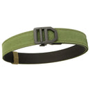 TUSHI 120cm Length Fashion Automatic Buckle Military Tactical Belt Thick Canvas Webbing Outdoor Shooting Waistband for Men Camping Hiking