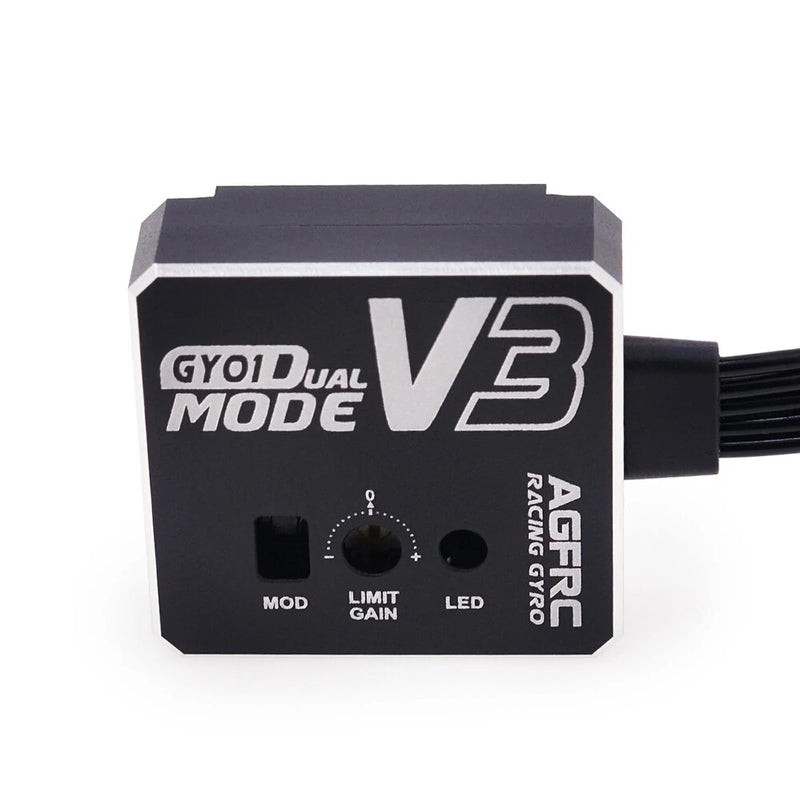 AGFRC GY01 V3 Adjustable Dual Gain Drift Tuned Rated Gyro RC Gyroscope For RC Car Boat