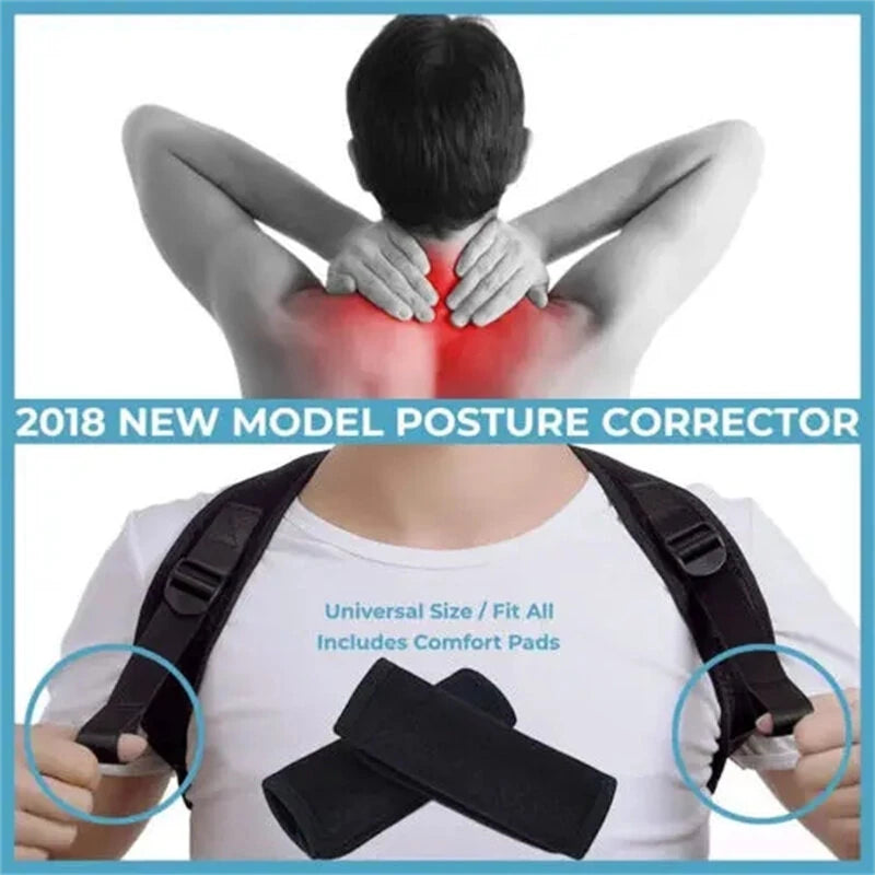 Spine Posture Corrector Protection Back Shoulder Posture Correction Band Humpback Back Pain Relief Corrector Brace