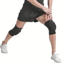 AOLIKES 1 Pair Anti-collision Anti-slip Knee Pads Thick EVA Foam Knee Pads for Volleyball Football Dance Sport