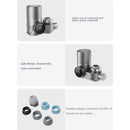 Smart Digital Display Temperature Control Faucet Water Purifier 304 Stainless Steel 8-Layer Filtration with Filter Element Suitable for Balcony Kitchen and Bathroom Multiple Scenes