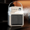 2 In 1 Mist Humidifier Heater High Power 1200W Overheating & Tip-Over Protection Fast Heating Smart Electric Heater for Home Office