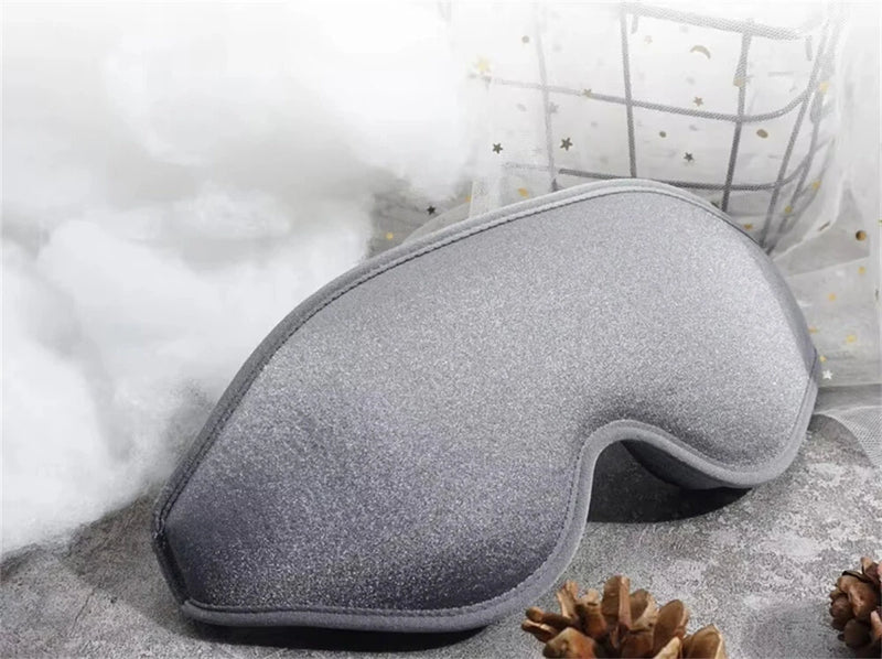 KALOAD 3D Deep Socket Rebound Memory Foam Sleeping Eye Mask Adjustable Strap Light Breathable Face Eyepatch for Deep Sleep Yoga Travel