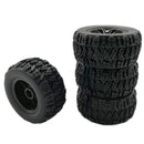 4PCS Upgraded Tires Wheels for Wltoys 144010 MJX 14209 14210 1/14 1/16 RC Cars Vehicles Models Spare Parts