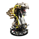 MJ 13059 Mechanical Whale 13085 Octopus 13057 Devil Fish 13095 Cobra King DIY Technical Creative Assembled Building Block Kit Kids Educational STEM Toys Christmas Gifts