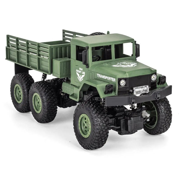 JJRC Q68 Q69 1/18 2.4G 4WD RC Vehicle Off-Road Military Truck Car RTR Model