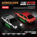 HB Toys RTR RP1801-1809 1/18 2.4G 4WD Drift RC Car ESP Gyro Full Proportional Racing LED Light Remote Control High-Speed Motor On-Road Racing Vehicle Model Boys Gifts Toys