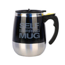 450ml Electric Self Stirring Magnetic Stainless Steel Coffee Mug Coffee Milk Mixing Cup Blender Lazy Smart Mixer Thermal Cup