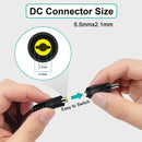 Universal Power Supply 30W AC to DC Adapter 3V-12V 2A with 5V 2.1A USB Port 8 DC Plugs EU/US Plug for LED Strip CCTV Router TV Box