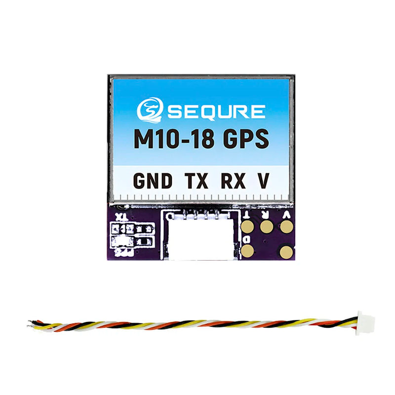 SEQURE M10-12 / M10-18 / M10-25Q M10 GPS Small Size Fast Positioning INVA BF Fixed-wing Racing Drone FPV Return QMC5883L Compass