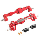 Upgraded Full Metal Front Rear Door Bridge Axle for JJRC C8815 1/10 Willys Army Truck Retro RC Car Vehicles Models Spare Parts Accessories