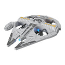 DWI ES101 PRO 2.4G EPP Foam Spaceship Hover Fighter Glider Air Pressure Altitude Hold Mode 360 Roll 4 Turbofans 4CH LED RC Drone Airplane Quadcopter RTF