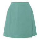 ZANZEA Women Commute Back Elastic Waist Solid Summer Casual Skirt Shorts