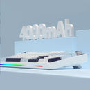 AULA S98 Tri-mode Mechanical Keyboard with LCD Screen and Knob Fully Hot-swappable Keys Gasket Structure PBT Keycaps RGB Backlit 2.4G/bluetooth/Wired Gaming Keyboard