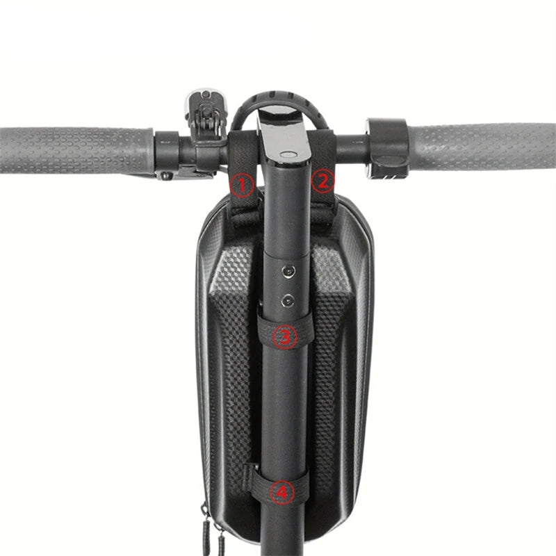 Wolfilist Electric Scooter Bag 3L Large Capacity Waterproof 0.3kg Lightweight Bicycle Front Bag for MTB Cycling