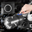 XHP70 Bright LED Headlamp Long-Range Rechargeable Adjustable Focus Outdoor Headlight Head Light