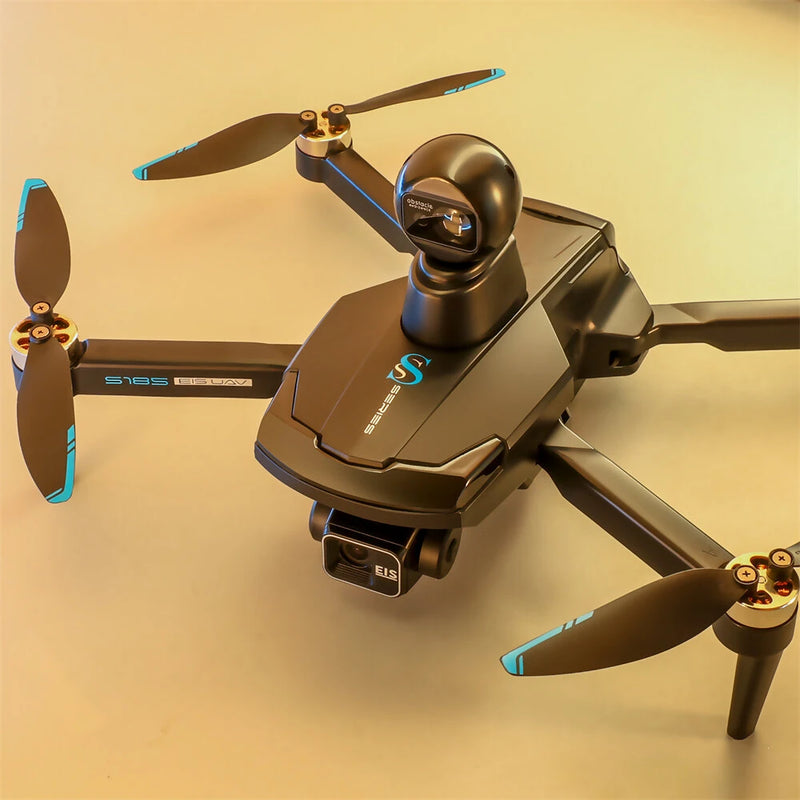 YLR/C S185 GPS 5G Repeater Digital FPV with 2.7K HD Camera 3-Axis EIS Mechanical Gimbal Obstacle Avoidance 7.2inch Touchable LCD Screen Controller Brushless Foldable RC Drone Quadcopter RTF