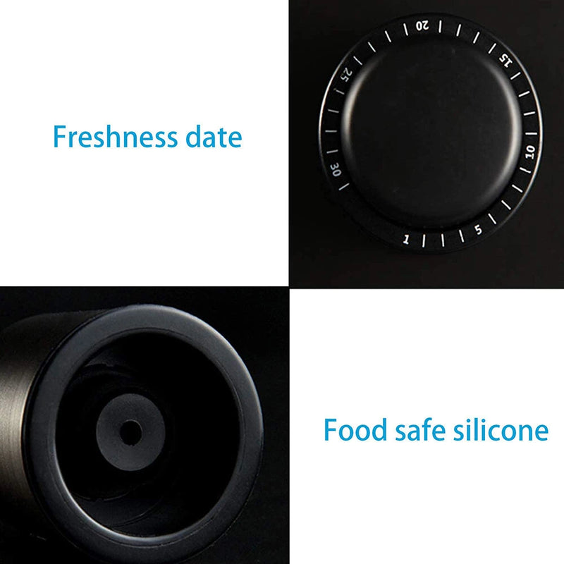 Push-Type Integrated Red Wine Vacuum Bottle Stopper Red Wine Preservation Wine Stopper With Time Scale Red Wine Stopper