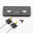 QY3D SMA Multi-Angle Antenna Mount Cover Sett for Walksnail VRX Receiver FPV Goggles