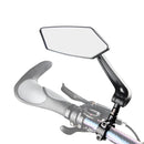 XANES DH005 Bicycle Left Rear View Mirror Wide Range High-Definition Rear View Mirror Cycling Adjustable Bike Mirror for E-bike Scooter Motorcycle