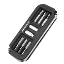 BENGGUO 10 in 1 Portable Bicycle Repair Tools 6mm Wrench 6Pcs CRV Removable Adapter Sleeve for Protable Bike Quick Fix