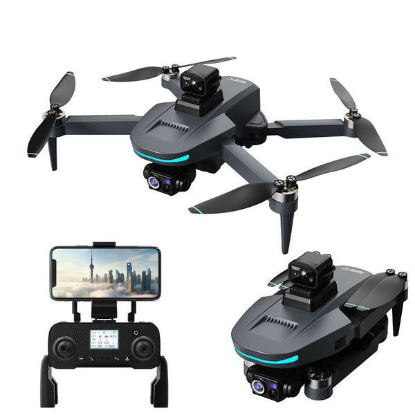 LYZRC L200 PLUS MAX 249g GPS 5G WiFi FPV with 4K EIS HD Dual Camera 3-Axis Mechanical Stabilization Gimbal 360 Obstacle Avoidance Brushless Foldable RC Drone Quadcopter RTF